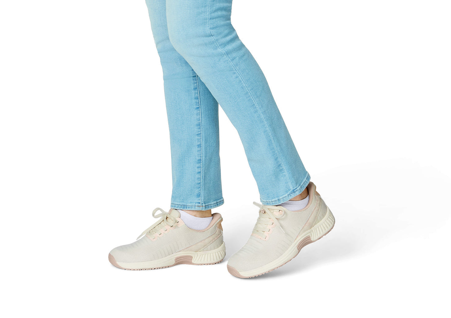 Kita Hands-Free - Floral Pink - Footwear Women Sneakers Stretch