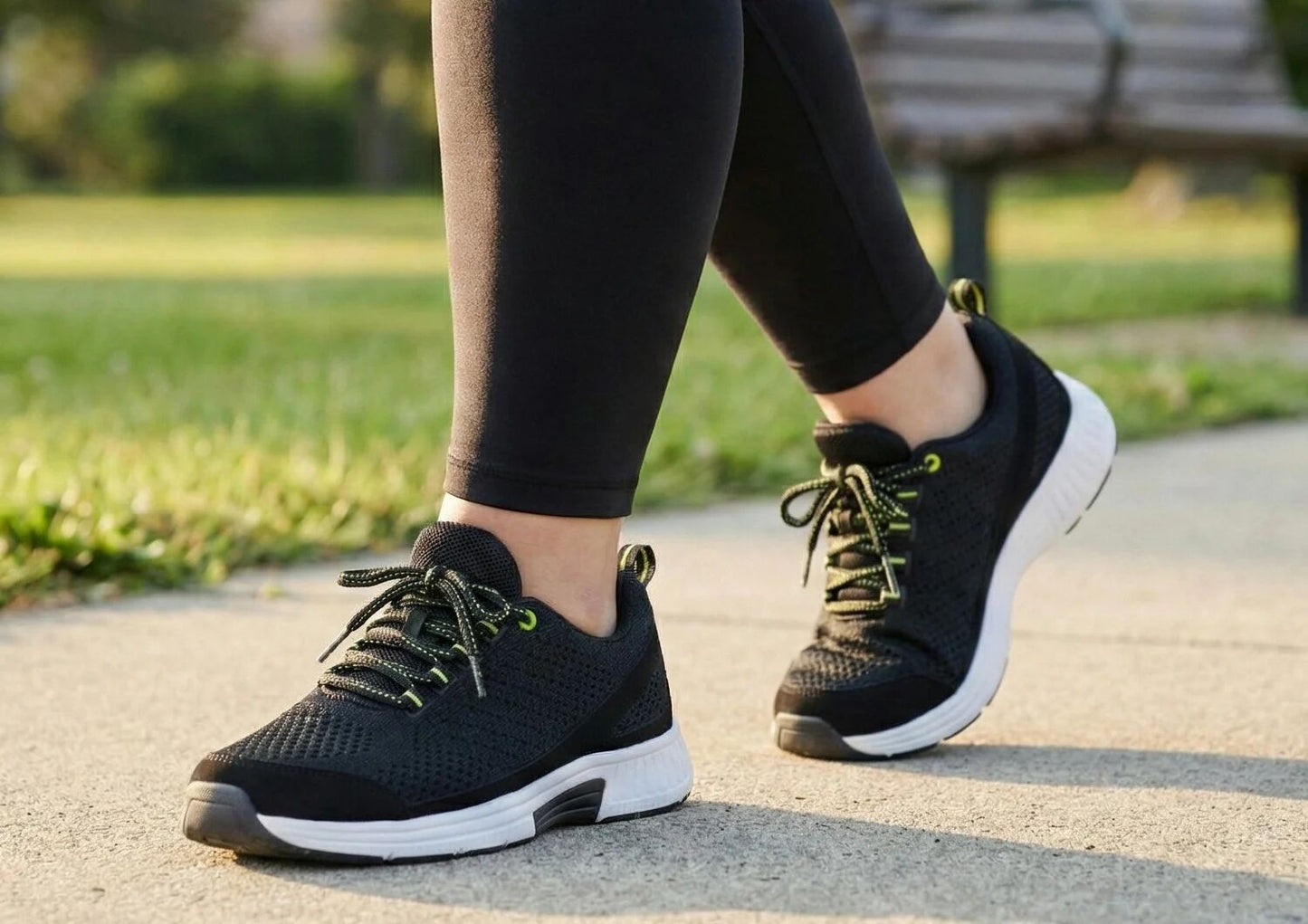 Coral - Black - Footwear Women Sneakers Stretch
