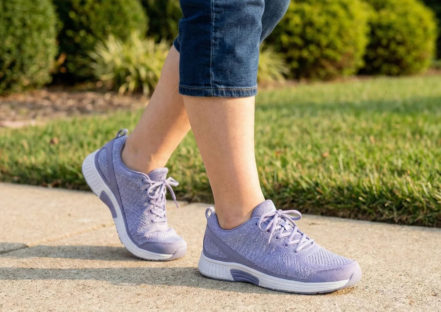 Coral - Lavender - Footwear Women Sneakers Stretch