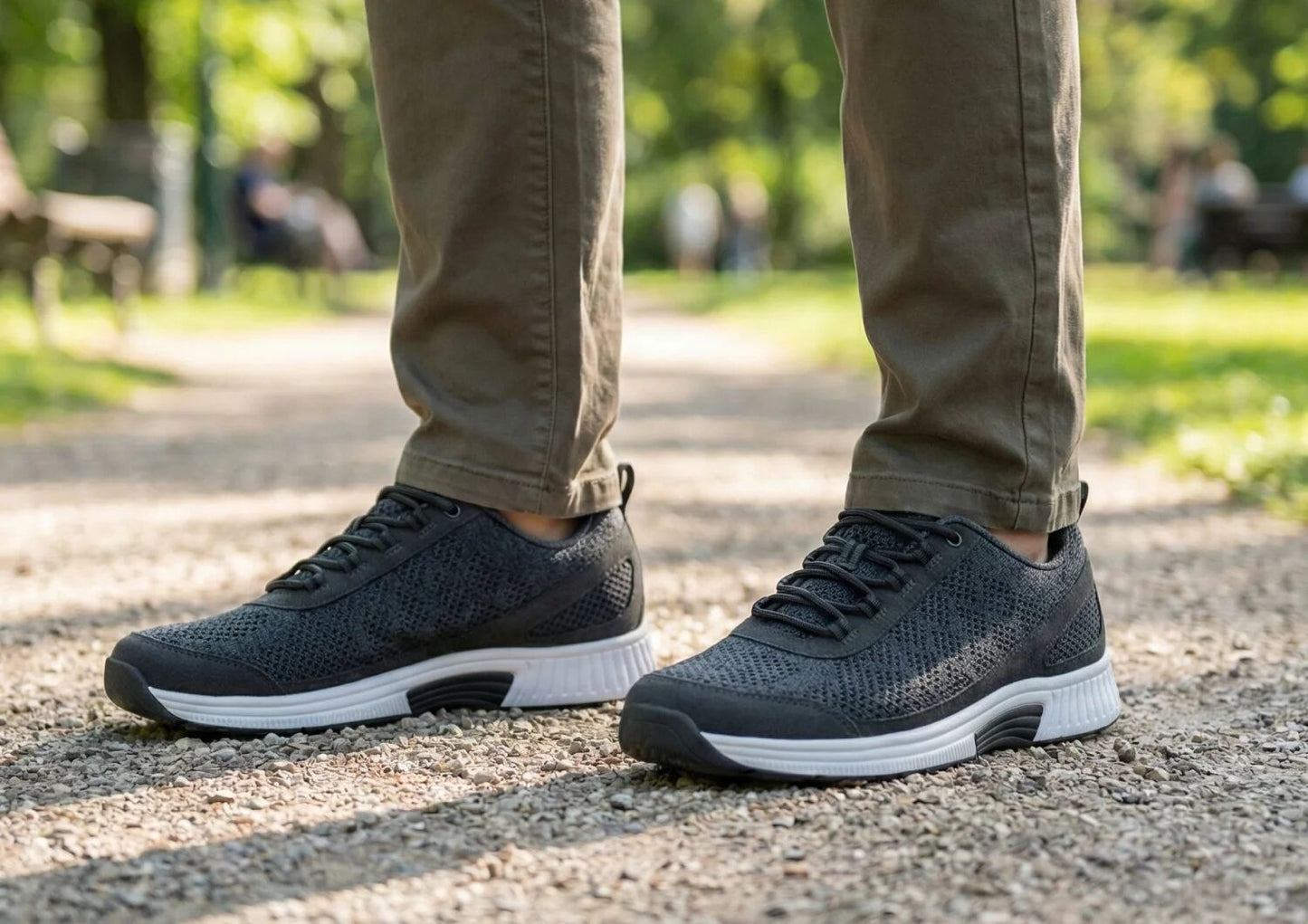Lava - Dark Gray - Footwear Men Sneakers Stretch