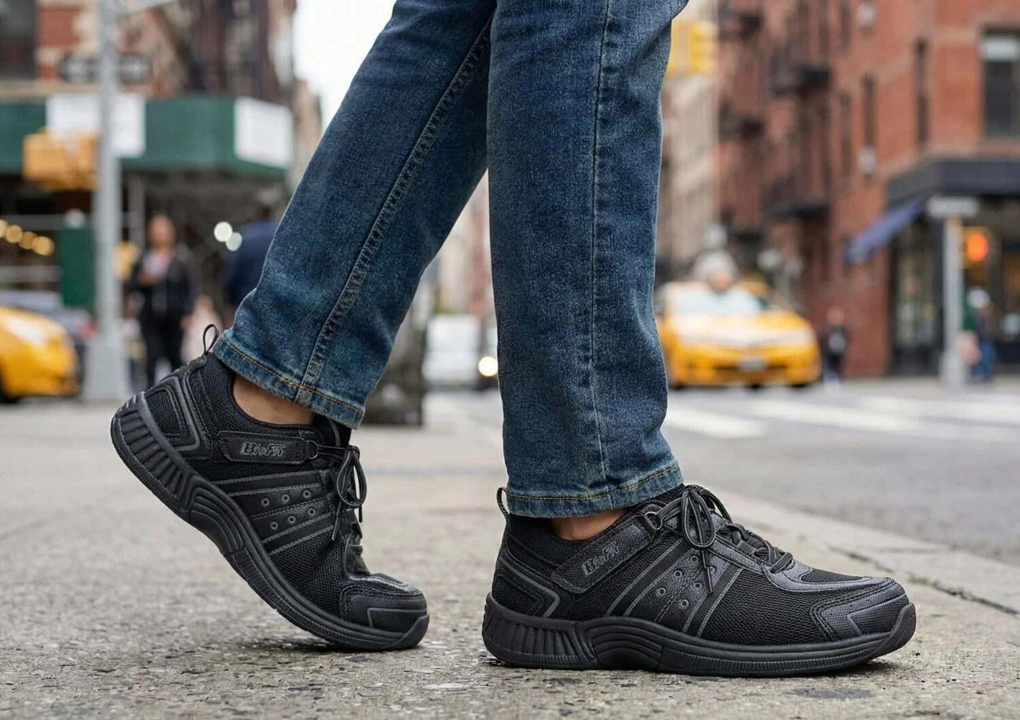 Monterey Bay Tie-Less - Black - Footwear Men Sneakers Tie-Less
