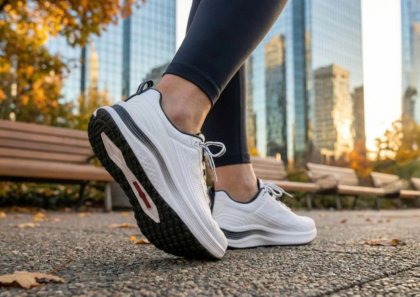 Relay - White - Footwear Women Sneakers Stretch
