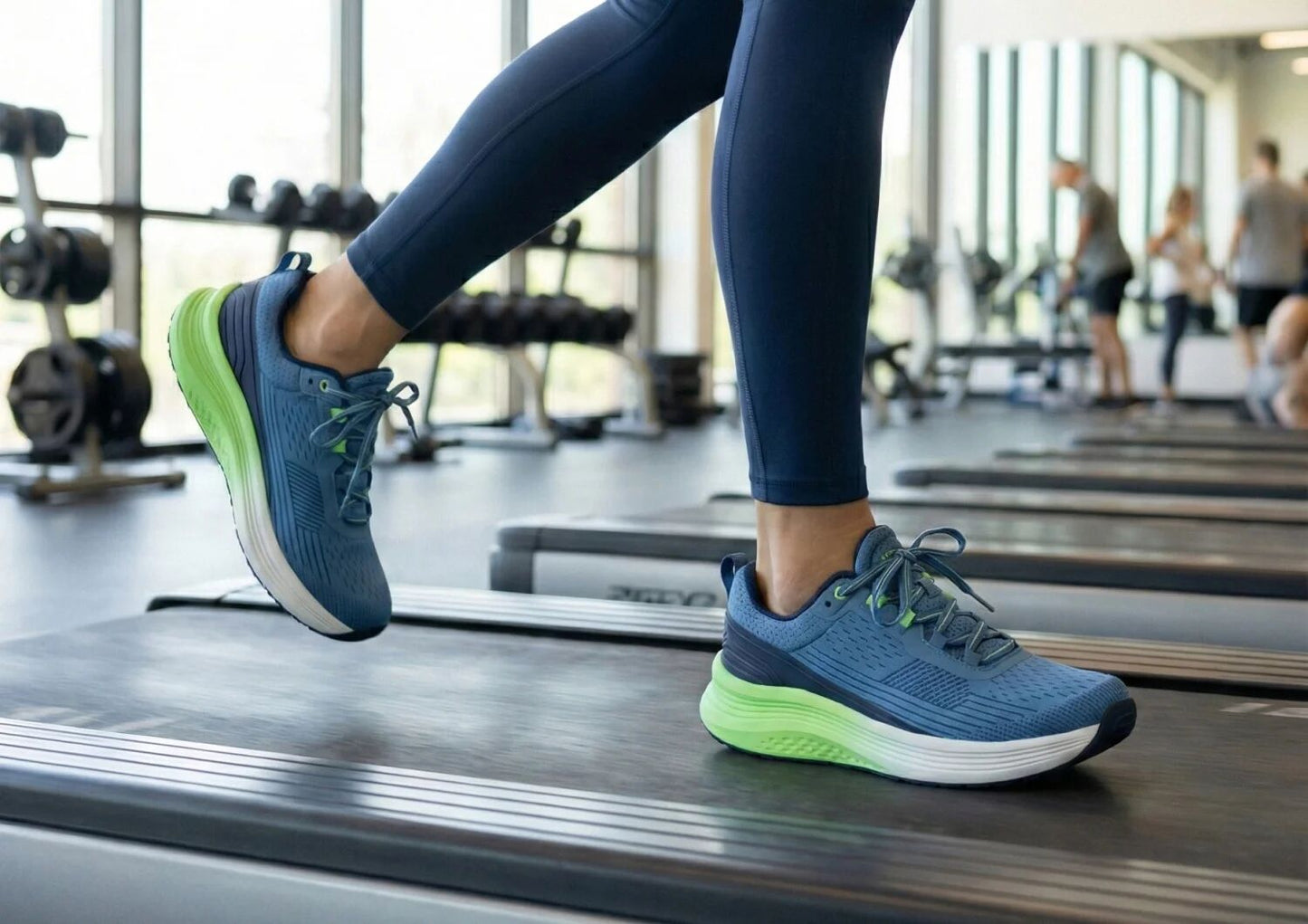 Relay - Blue/Green - Footwear Women Sneakers Stretch
