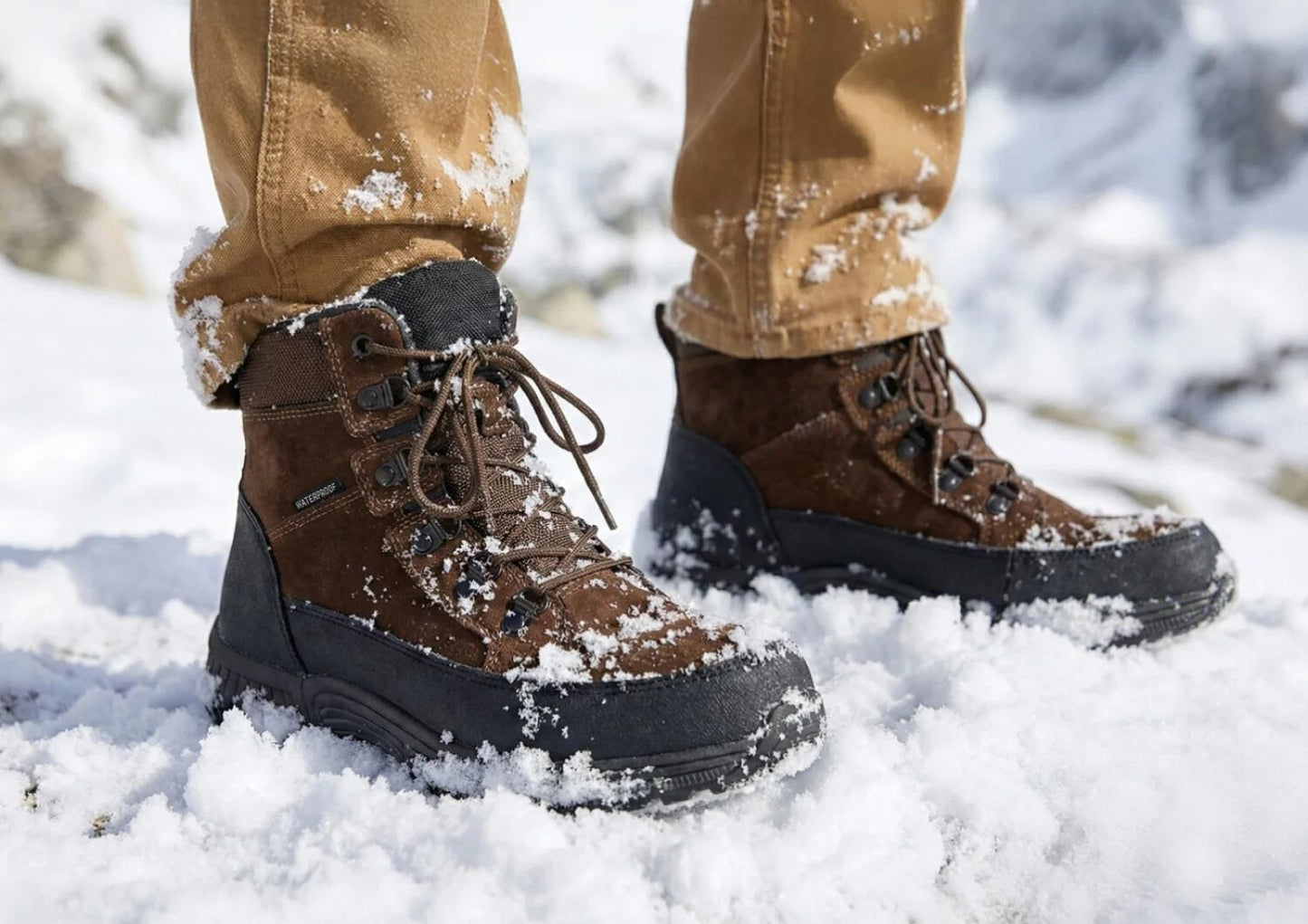 Stratton Waterproof - Brown - Footwear Men Boots