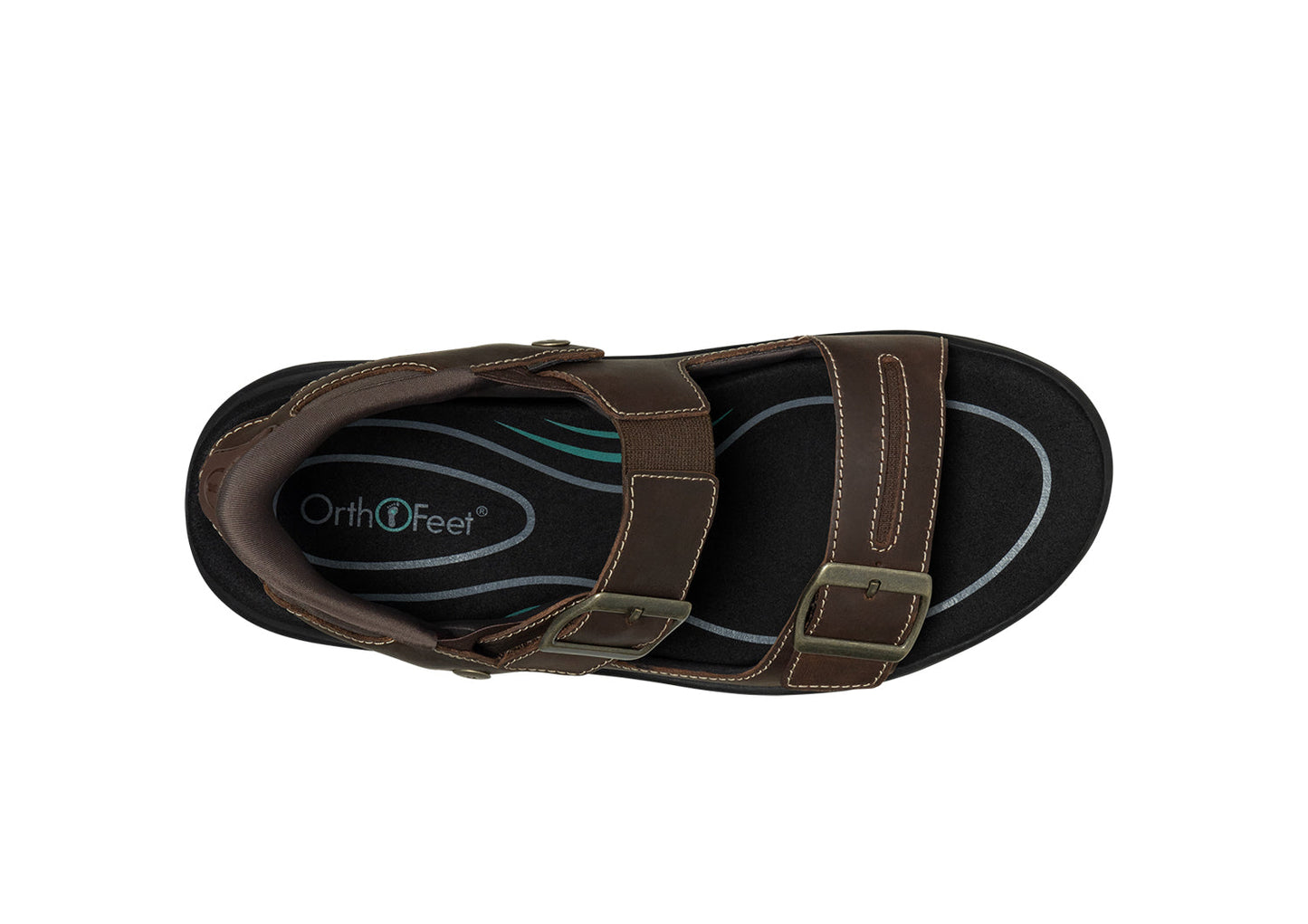 Jupiter Hands-Free - Brown - Footwear Men Sandals Heel Strap