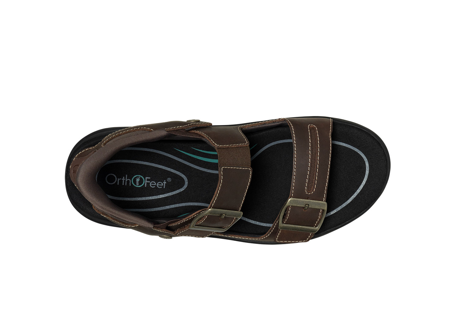 Jupiter Hands-Free - Brown - Footwear Men Sandals Heel Strap