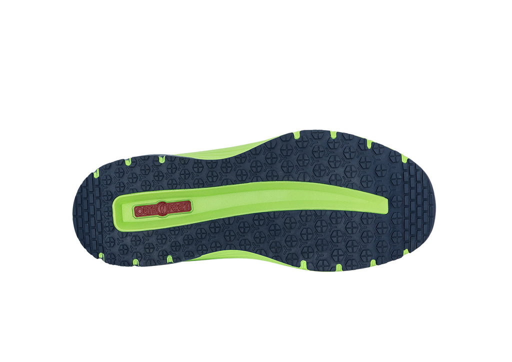 Race - Blue/Green - Footwear Men Sneakers Stretch