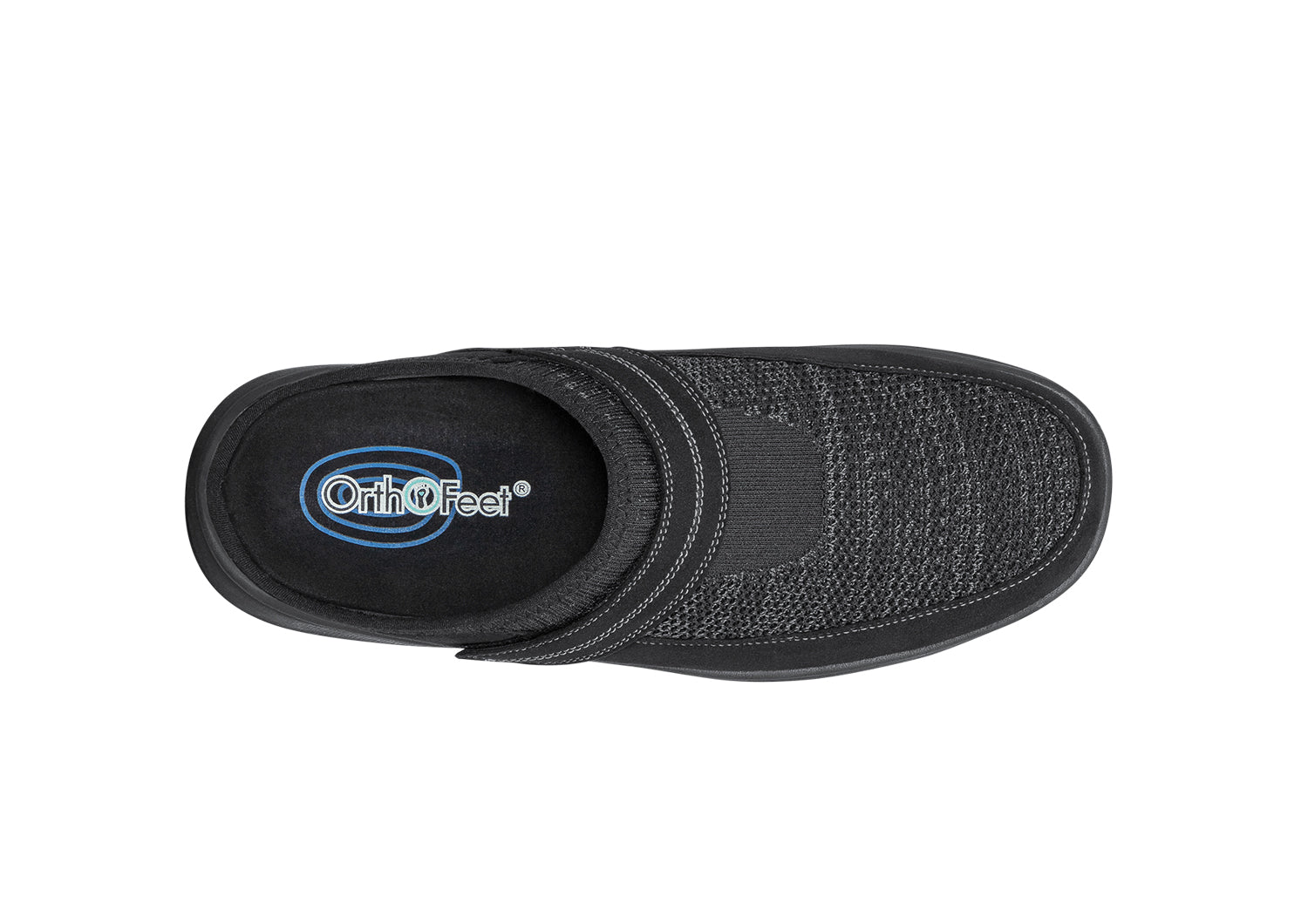 Hudson - Black - Footwear Men Slippers Stretch