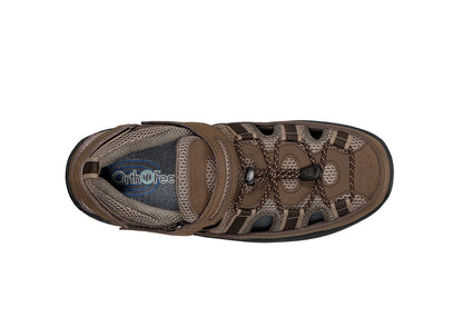 Clearwater - Brown - Footwear Men Sandals Heel Strap