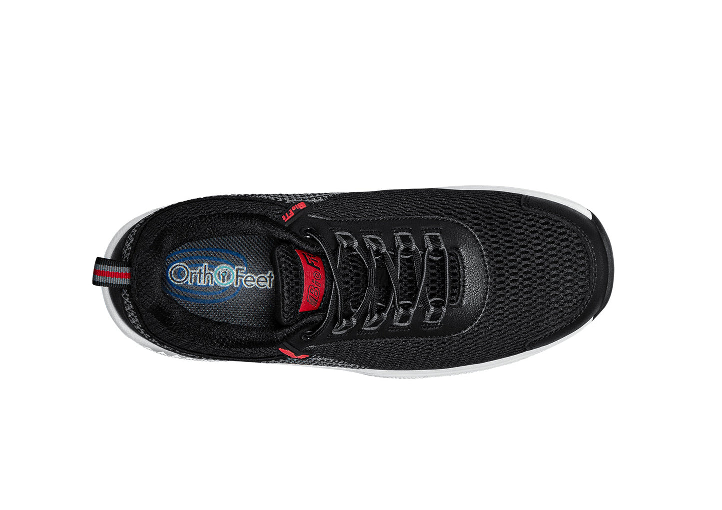 Edgewater - Black - Footwear Men Sneakers Stretch