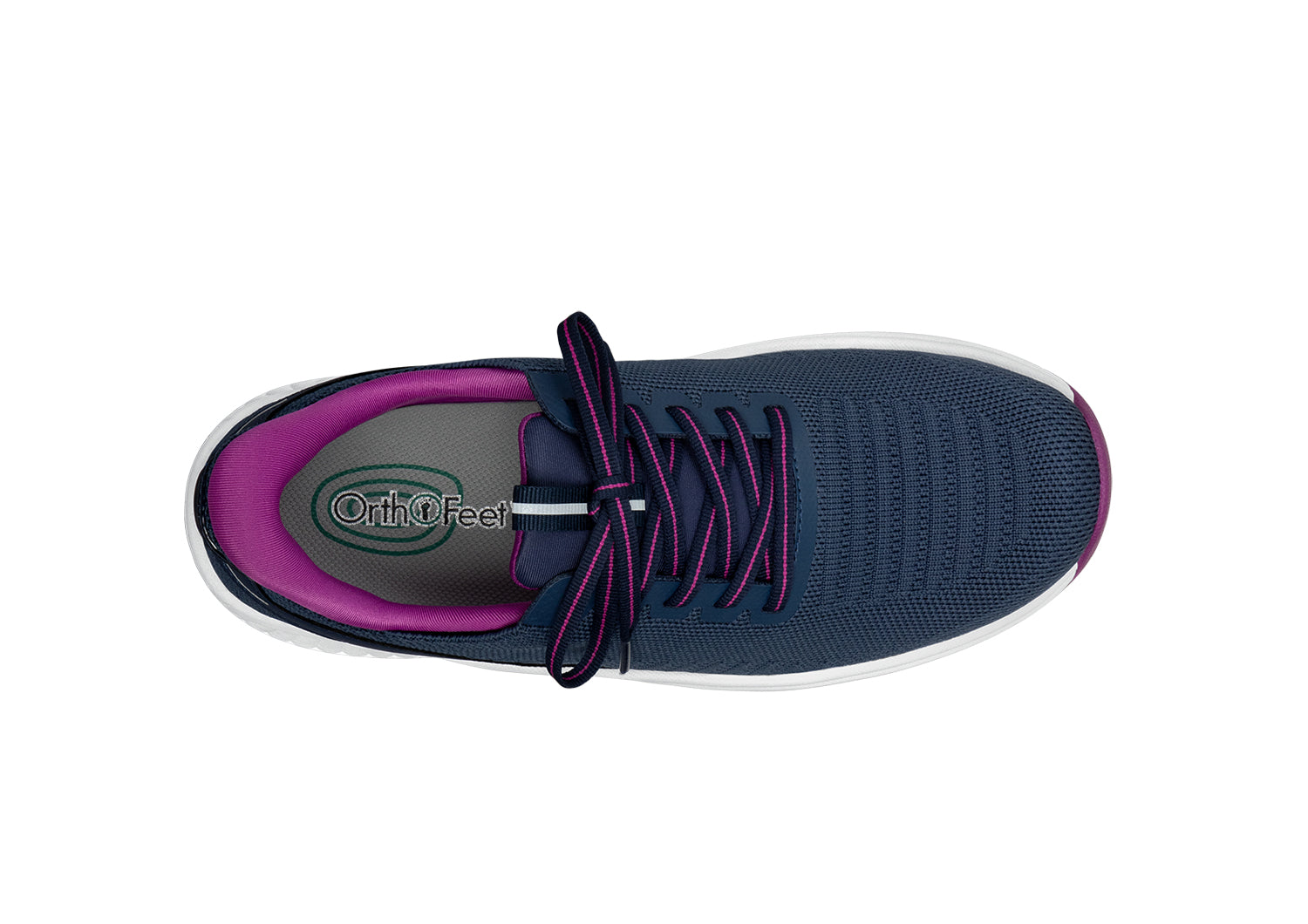 Kita Hands-Free - Navy/Orchid - Footwear Women Sneakers Stretch
