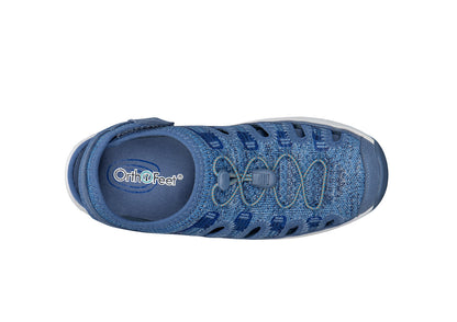 Laguna - Blue - Footwear Women Sandals Heel Strap Stretch