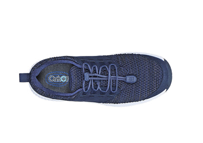 Francis No-Tie - Blue - Footwear Women Sneakers Stretch