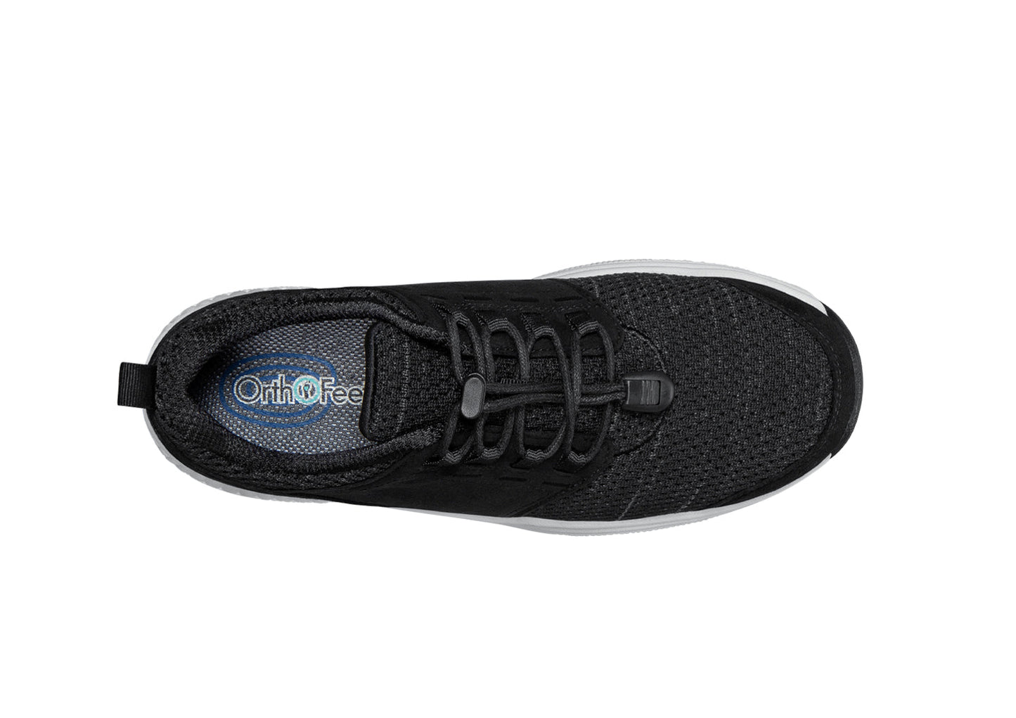 Francis No-Tie - Black - Footwear Women Sneakers Stretch