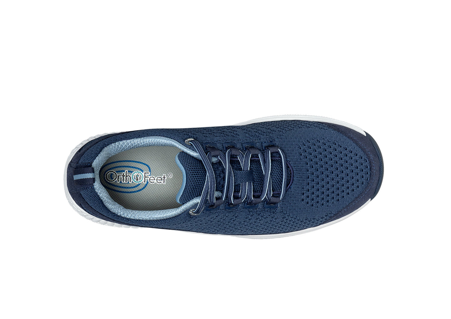 Coral - Navy/Light Blue - Footwear Women Sneakers Stretch