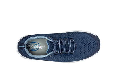 Coral - Navy/Light Blue - Footwear Women Sneakers Stretch