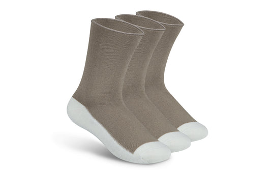 Casual/Dress Diabetic Socks - Brown - Socks