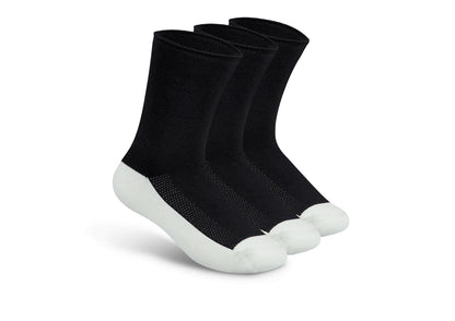 Extra Roomy Diabetic Socks (Thick) - Black - Socks