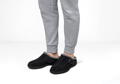 Asheville - Black - Footwear Men Slippers