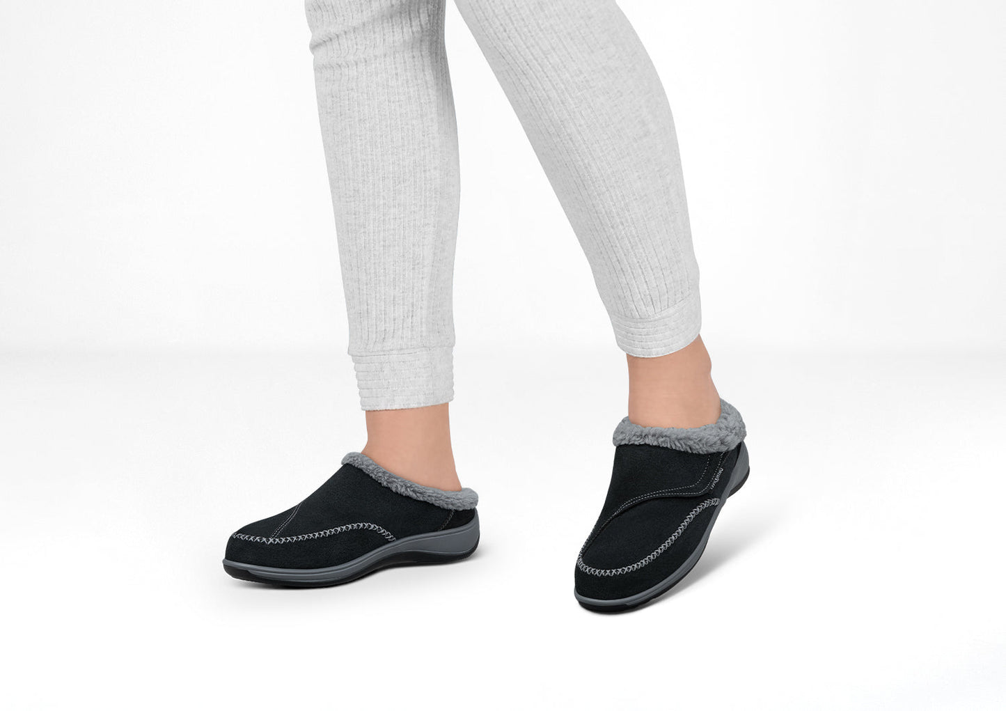Charlotte - Black - Footwear Women Slippers