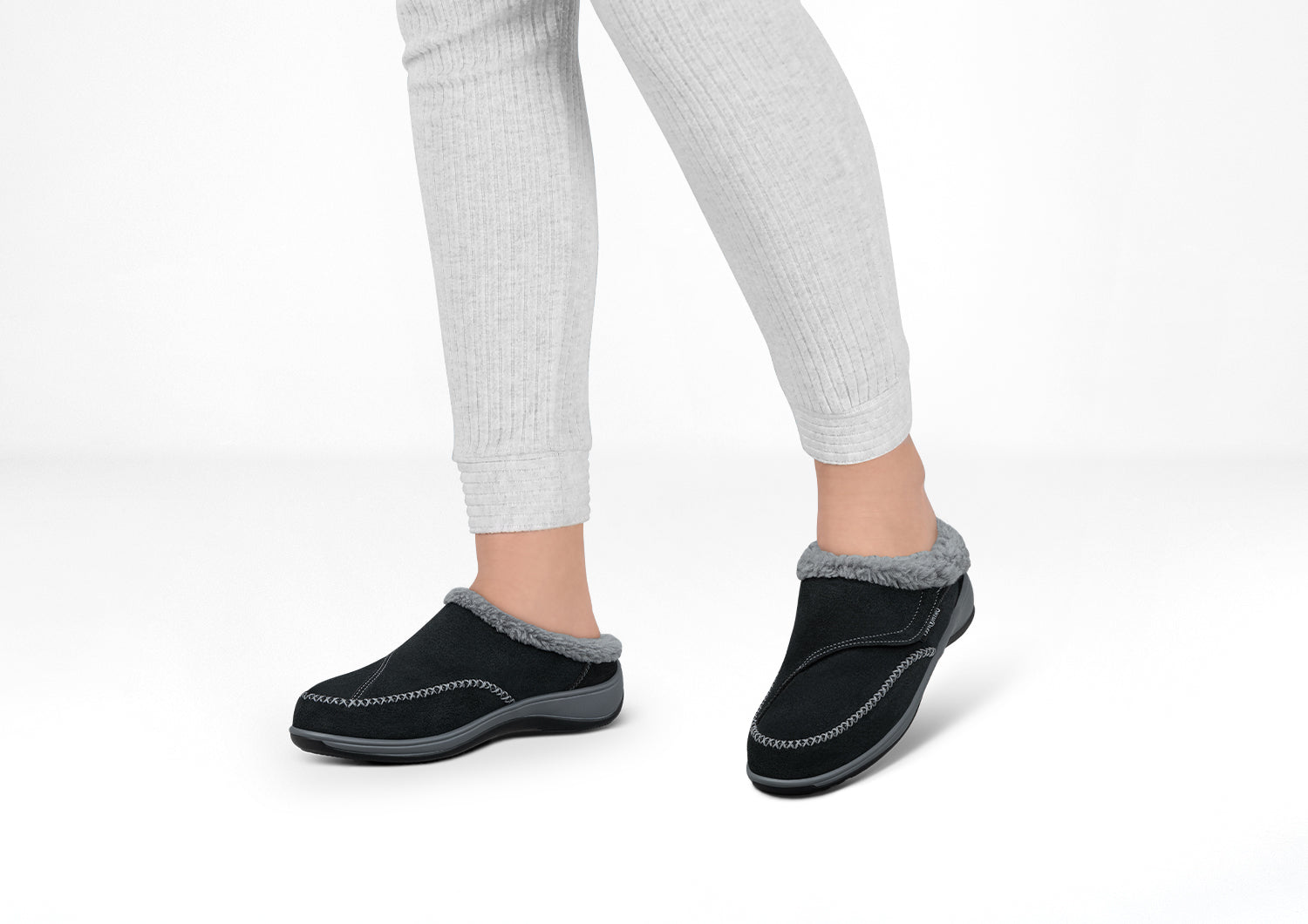 Charlotte - Black - Footwear Women Slippers