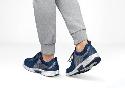 Edgewater - Blue - Footwear Men Sneakers Stretch