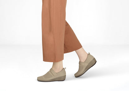 Eve - Beige - Footwear Women Casual Stretch