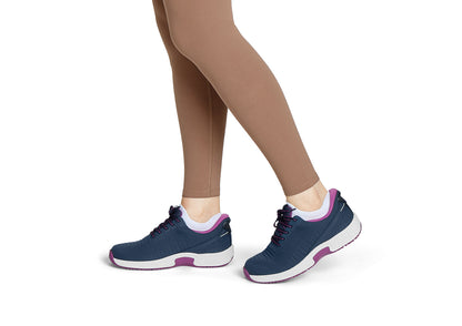Kita Hands-Free - Navy/Orchid - Footwear Women Sneakers Stretch