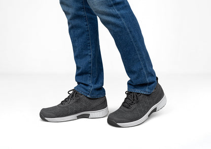 Lava - Dark Gray - Footwear Men Sneakers Stretch