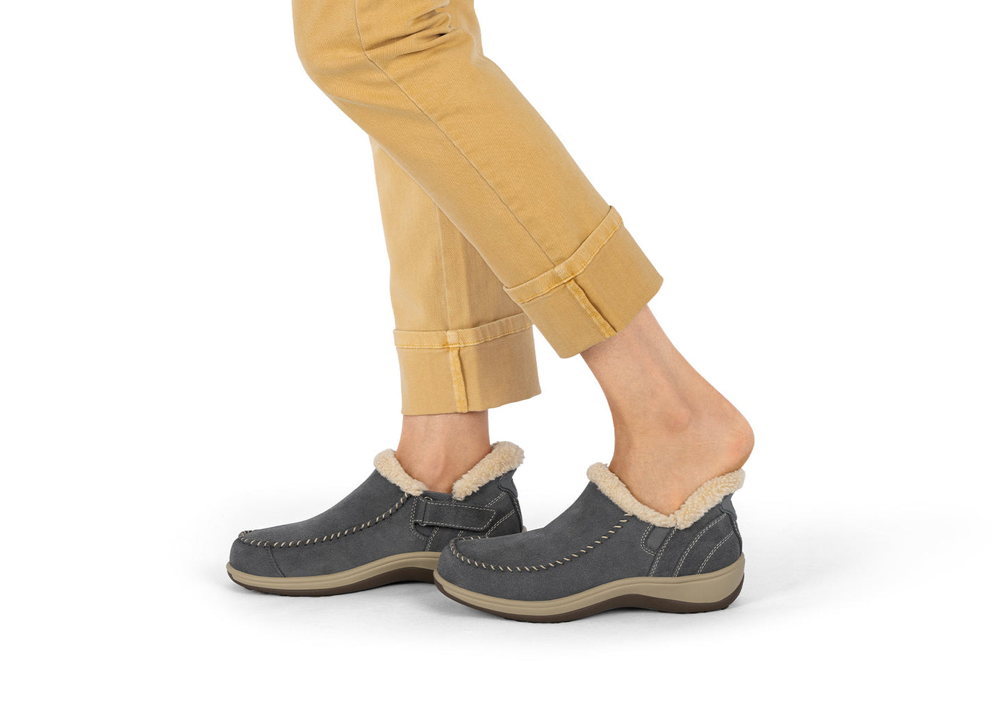 Lorin Hands-Free - Gray - Footwear Women Slippers