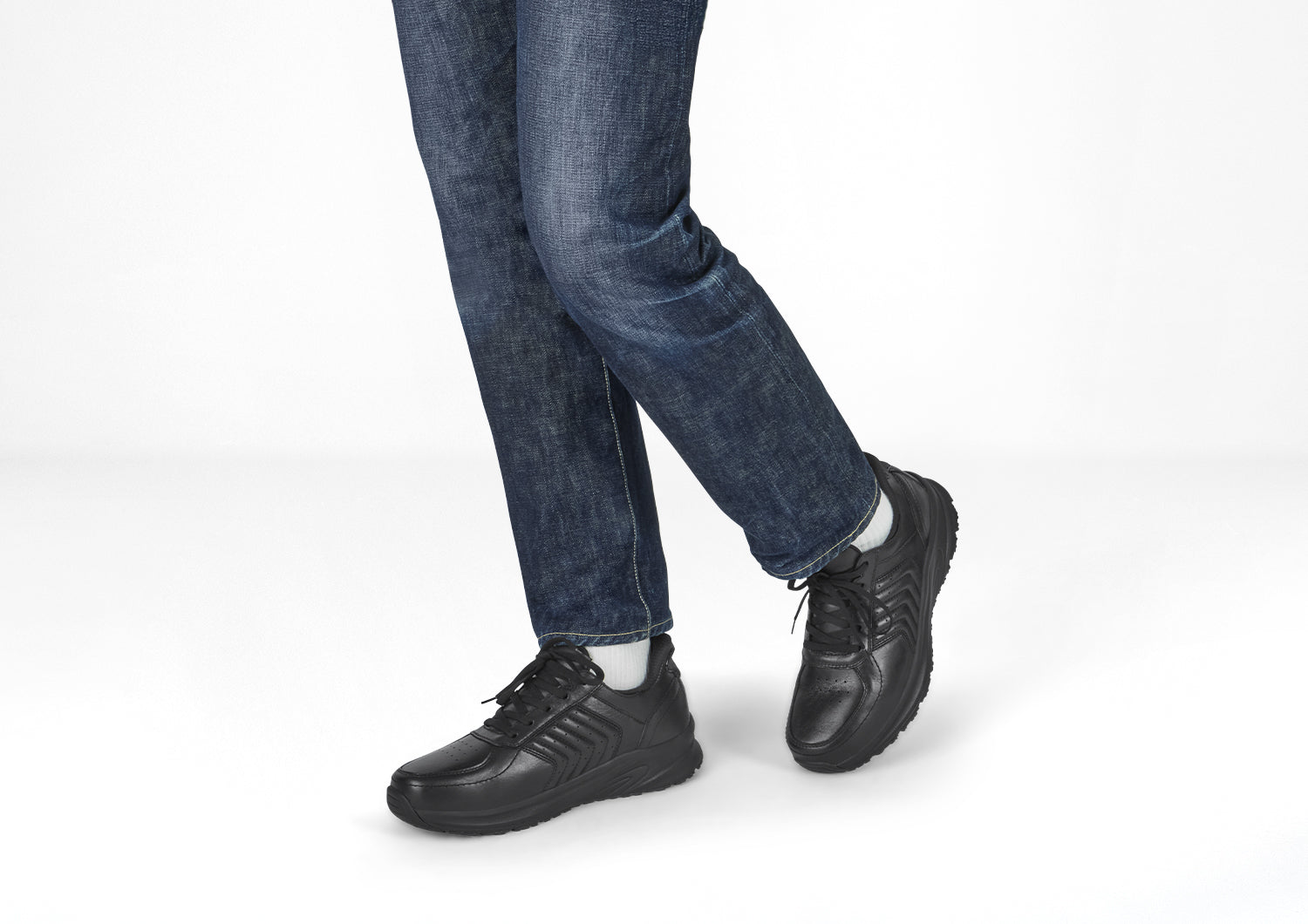 Navigate Hands-Free - Black - Footwear Men Sneakers