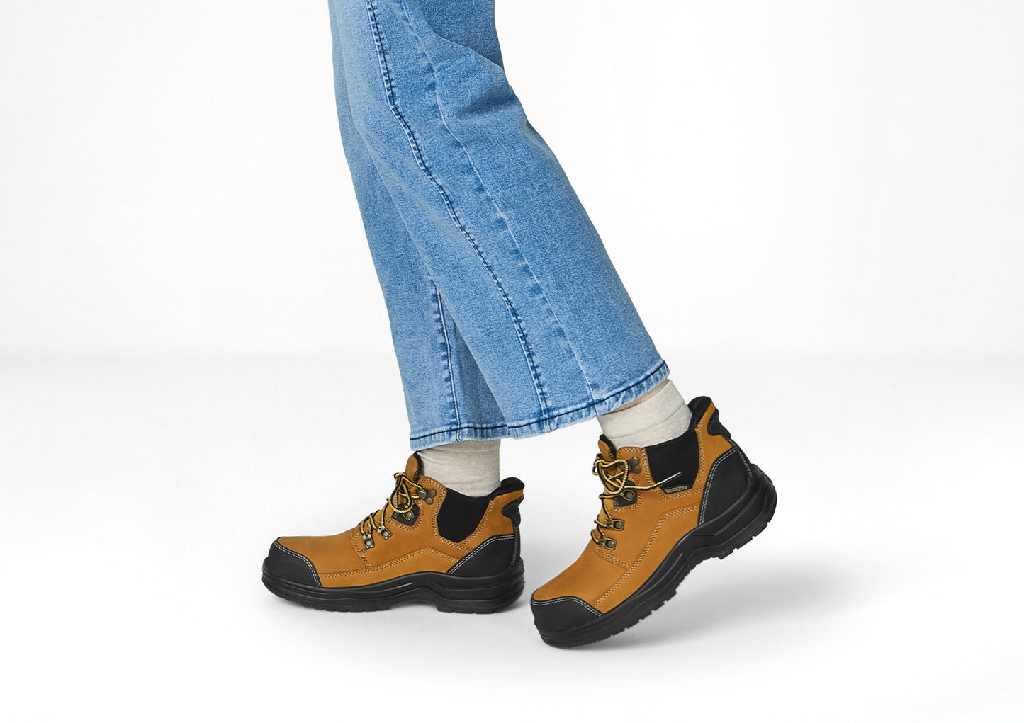 Quartz Hands-Free Work Boots - Wheat - Footwear Women Work Boots