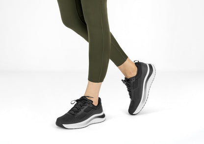 Relay - Midnight Black - Footwear Women Sneakers Stretch