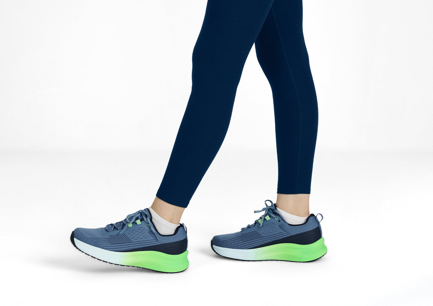 Relay - Blue/Green - Footwear Women Sneakers Stretch