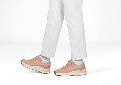 Relay - Peach - Footwear Women Sneakers Stretch