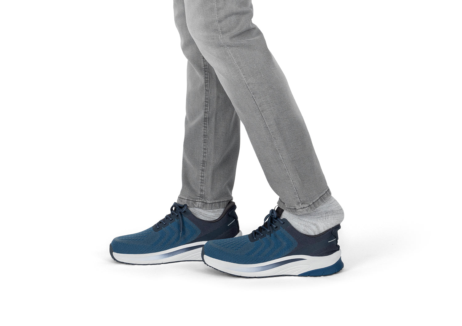Tilos Hands-Free - Blue - Footwear Men Sneakers Stretch