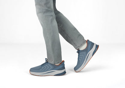 Tilos Hands-Free - Blue/Orange - Footwear Men Sneakers Stretch