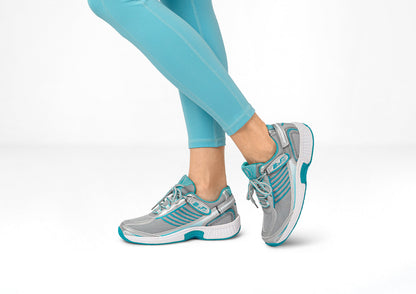 Verve Tie-Less - Turquoise - Footwear Women Sneakers Tie-Less Heel Strap