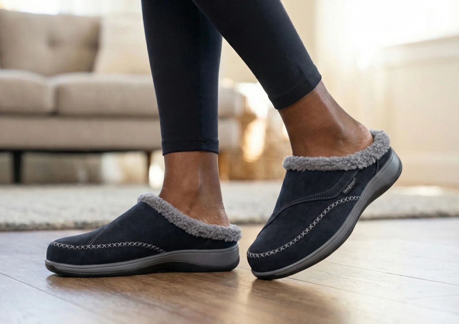 Charlotte - Black - Footwear Women Slippers