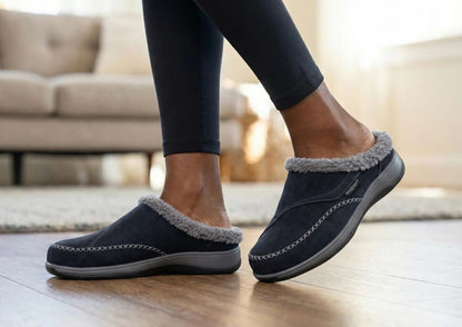 Charlotte - Black - Footwear Women Slippers