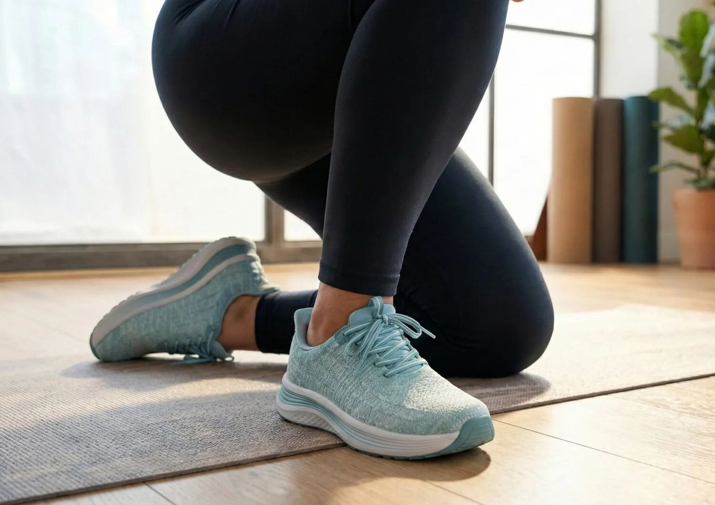 Nira Hands-Free - Turquoise - Footwear Women Sneakers Stretch