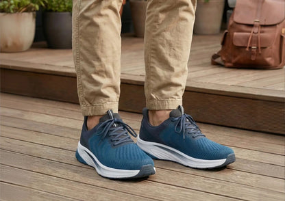 Tilos Hands-Free - Blue - Footwear Men Sneakers Stretch