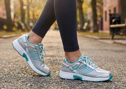 Verve Tie-Less - Turquoise - Footwear Women Sneakers Tie-Less Heel Strap