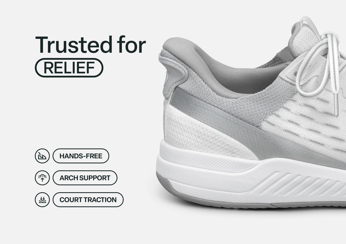 Ace Pickleball Hands-Free - White/Gray - Footwear Women Sneakers