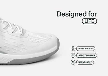 Ace Pickleball Hands-Free - White/Gray - Footwear Women Sneakers