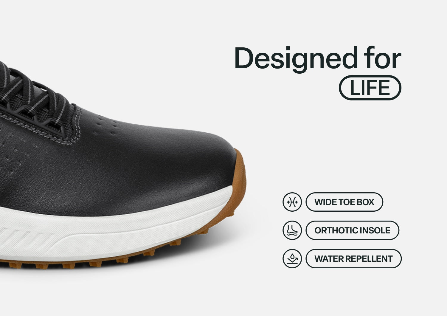 Approach Shot Hands-Free Golf - Black - Footwear Women Sneakers Stretch