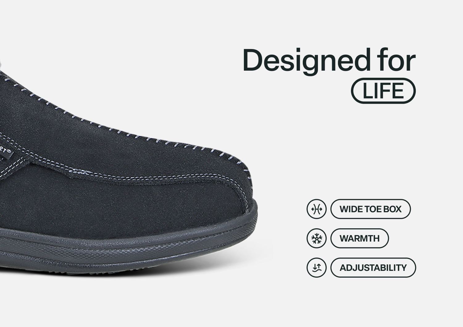 Asheville - Black - Footwear Men Slippers