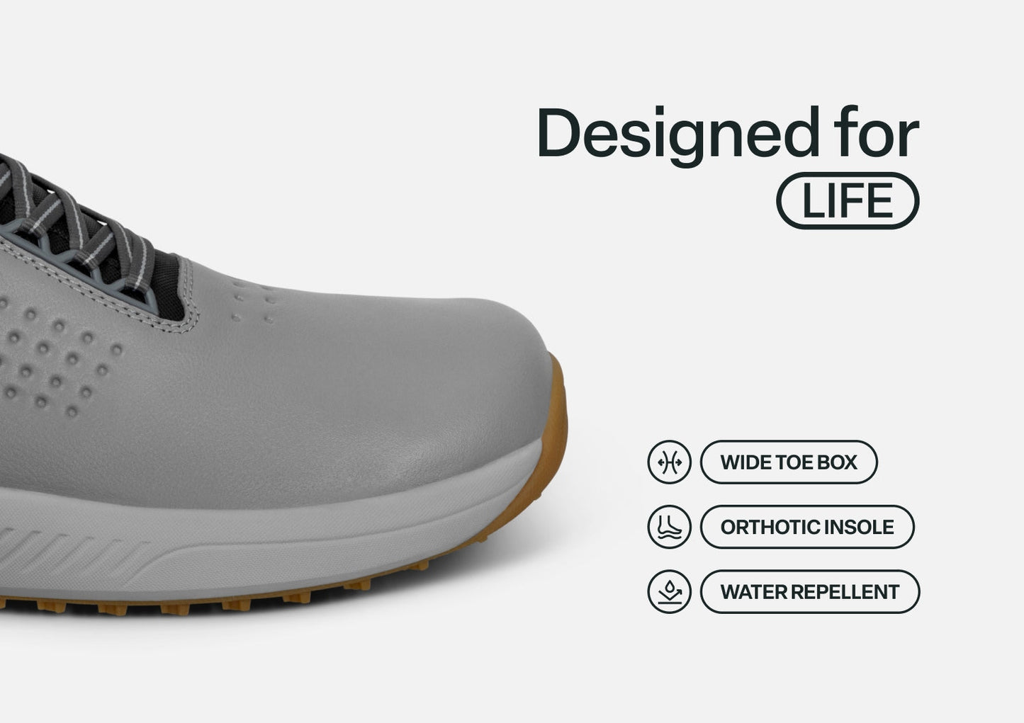 Birdie Hands-Free Golf - Gray - Footwear Men Sneakers
