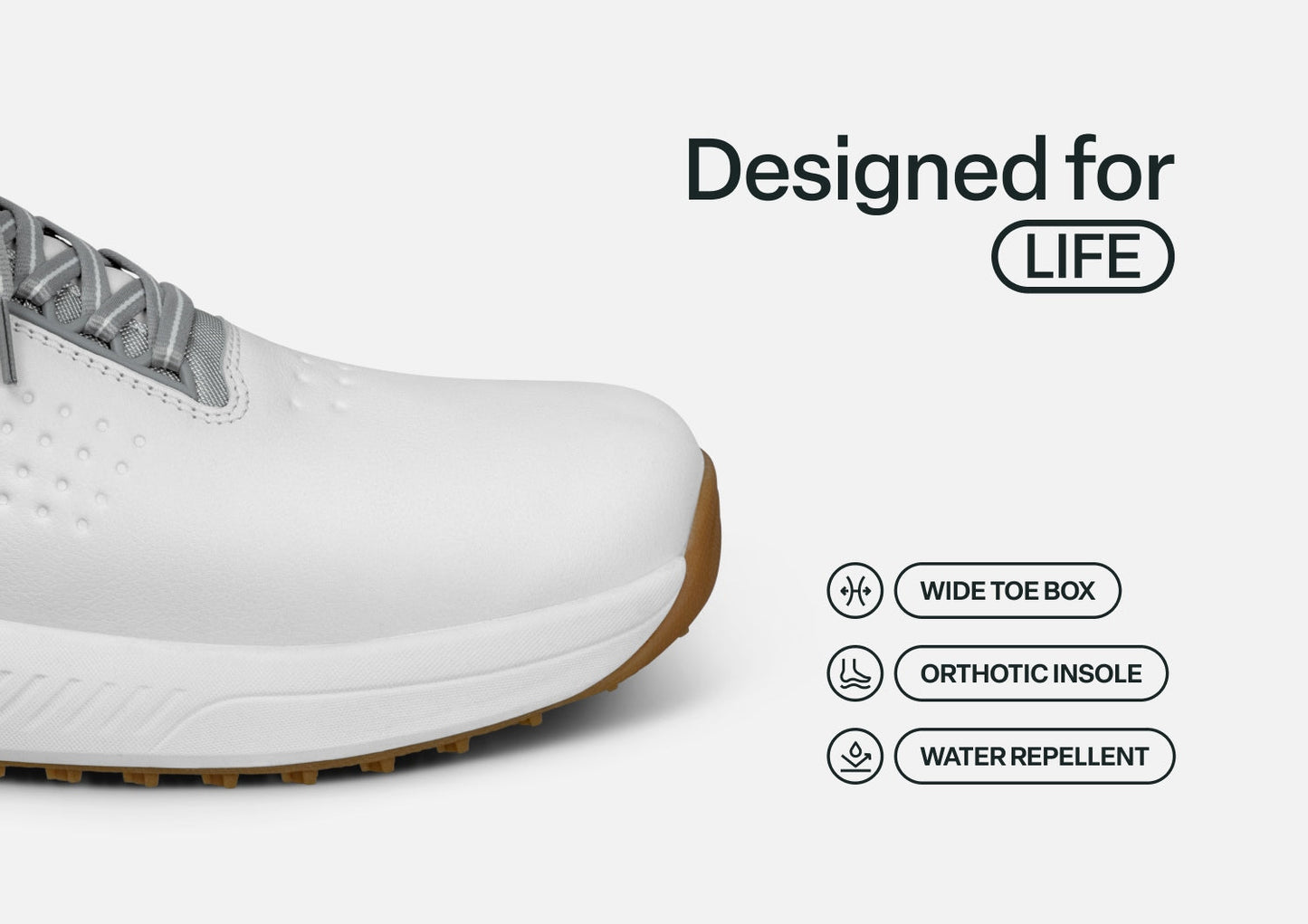 Birdie Hands-Free Golf - White - Footwear Men Sneakers