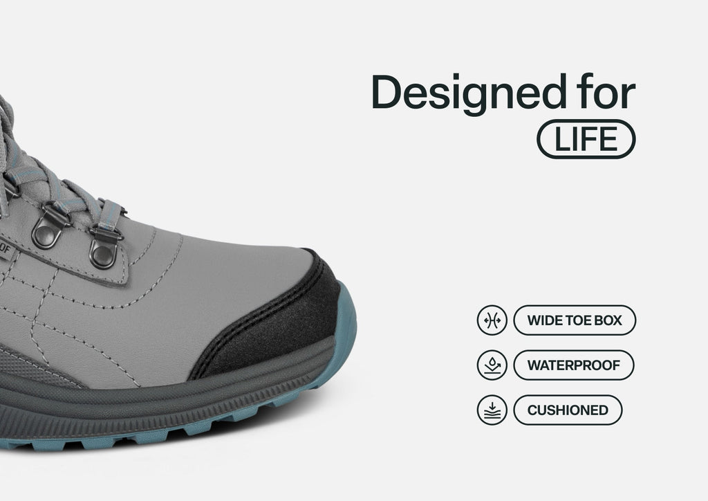 Carmel Hands-Free Waterproof - Gray - Footwear Women Boots